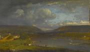 George Inness On the Delaware River oil painting artist